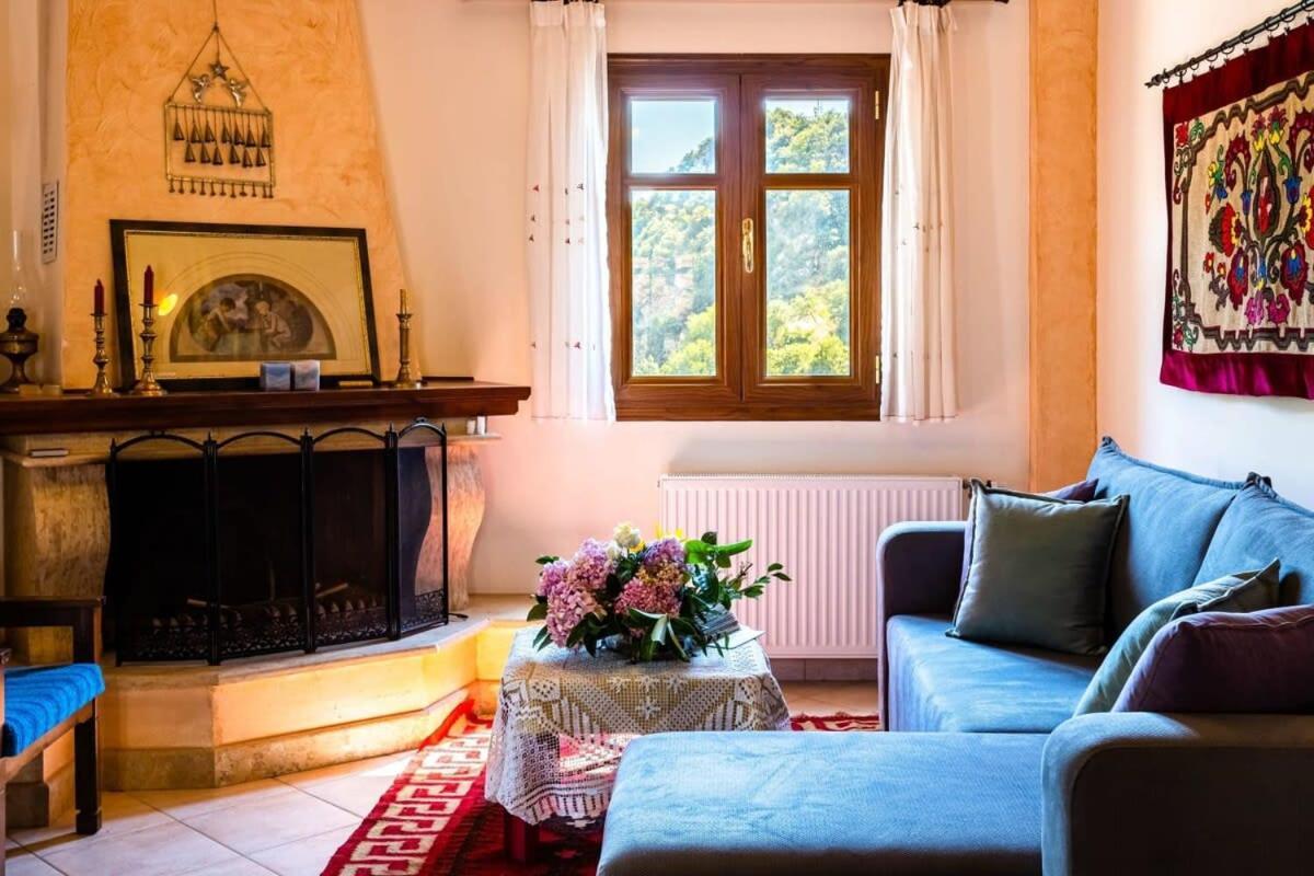 Stemnitsa Stone Residence - Comfy Mountain Getaway מראה חיצוני תמונה